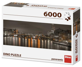 Puzzle Londýn v noci 6000 dílků - neuveden