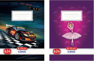 Sešit A6/20 listů, linka - 