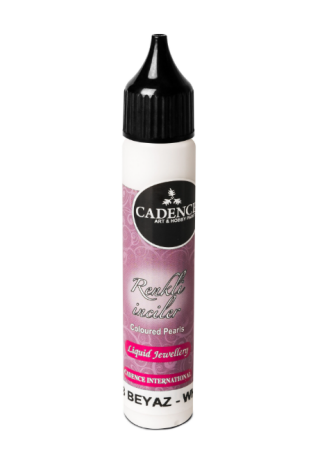 Tekuté perly Cadence - bílá / 25 ml - neuveden