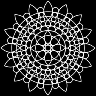 TCW šablona 15,2 x 15,2 cm - Sunflower Mandala - neuveden