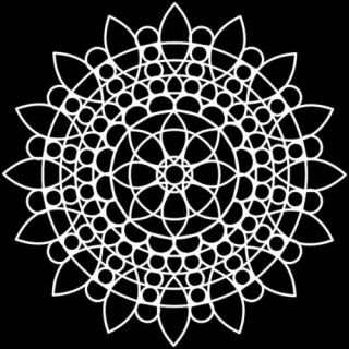 TCW šablona 30,5 x 30,5 cm - Sunflower Mandala - neuveden