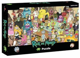 Puzzle Rick and Morty 1000 dílků - neuveden