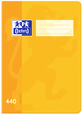 Školní sešit Oxford 440 žlutý - 