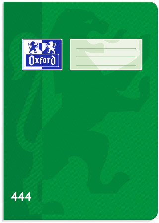 Školní sešit Oxford 444 zelený - 