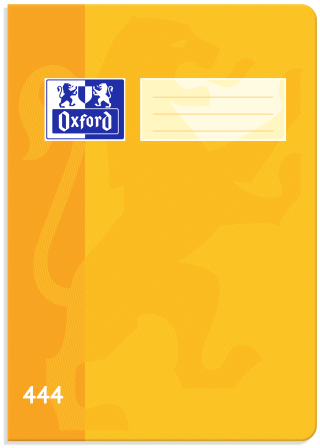 Školní sešit Oxford 444 žlutý - 