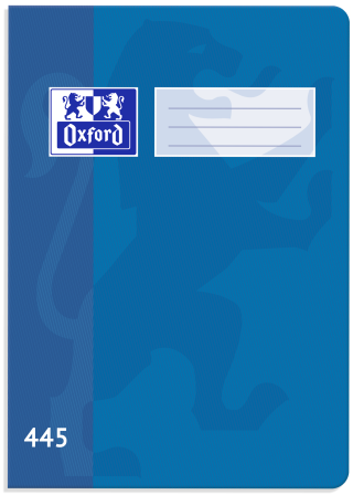 Školní sešit Oxford 445 modrý - 