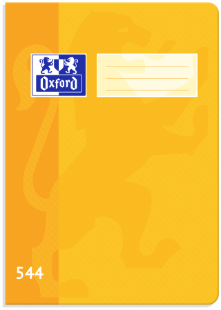 Školní sešit Oxford 544 žlutý - 