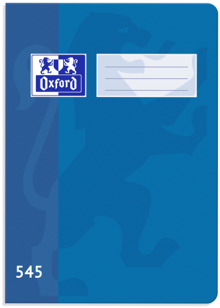 Školní sešit Oxford 545 modrý - 
