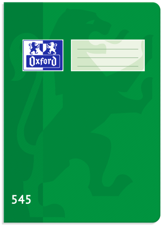 Školní sešit Oxford 545 zelený - 