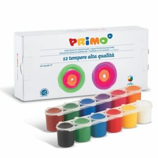 PRIMO Temperové barvy 12 x 25 ml - neuveden