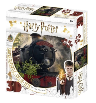 Harry Potter 3D puzzle - Bradavický expres 500 dílků - neuveden