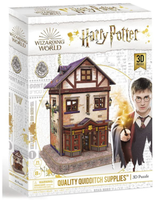 Harry Potter 3D puzzle Příčná ulice potřeby pro famfrpál - 78 dílků - neuveden