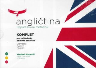Angličtina - Komplet pro začátečníky až mírně pokročilé (2 knihy + CDmp3) - Vladimír Nepustil
