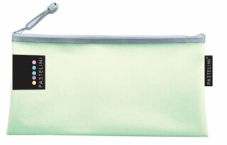 Obálka se zipem síťovaná DL PASTELINI zelená - neuveden