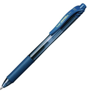 Pero gelové Pentel EnerGel BL107 - tmavě modré 0,7mm - neuveden