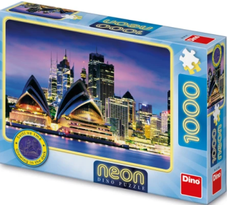 Puzzle Opera v Sydney NEON 1000 svítících dílků - neuveden