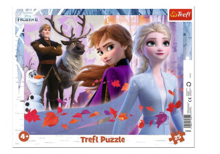 Trefl Puzzle Frozen - Dobrodružství / 25 dílků - neuveden