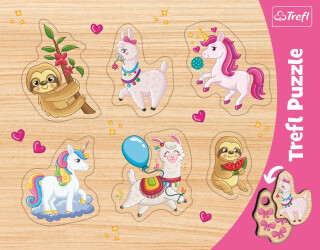 Vkládačka: Jednorožci, lamy a lenochodi - neuveden