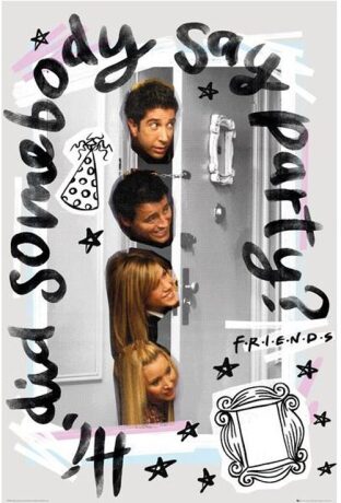 Plakát Friends - Party - 