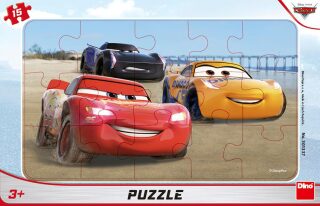 CARS ZÁVODÍ 15 deskové Puzzle - Cars 3 (301337) - neuveden