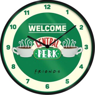 Hodiny nástěnné Friends - Central Perk - neuveden