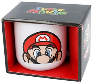 Hrnek Super Mario, 410 ml keramický v boxu - neuveden