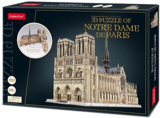 Puzzle 3D - Notre Dame / 293 dílků - neuveden