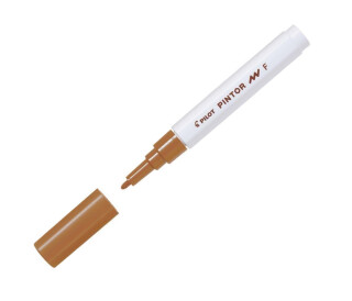PILOT Pintor Fine akrylový popisovač 0,9-1,5mm - hnědý - neuveden