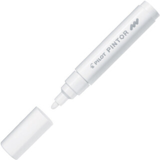 PILOT Pintor Medium akrylový popisovač 1,5-2,2mm - bílý - neuveden