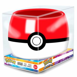 Pokémon Hrnek 3D - PokéBall 440 ml - neuveden