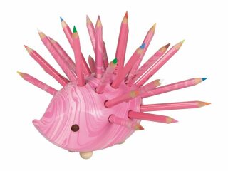 Koh-i-noor ježek malý s pastelkami růžový MAGIC - neuveden