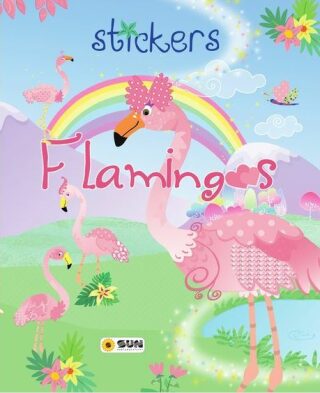 Flamingos stickers - neuveden