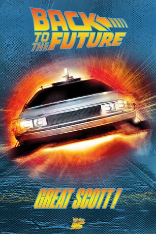 Plakát Back to the Future - Great Scott! - 