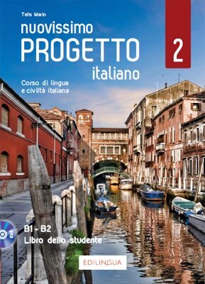 Nuovissimo Progetto italiano 2/B1-B2 Libro dello studente + DVD Video - Marin Telis