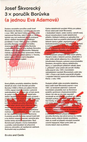 3 x poručík Borůvka - Josef Škvorecký