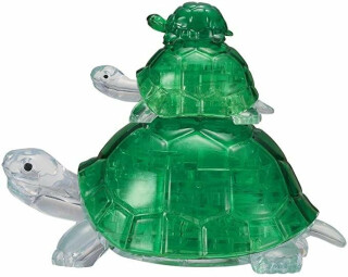 3D Crystal puzzle Želvy / 37 dílků - neuveden