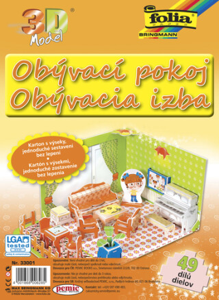 3D model Obývací pokoj - 