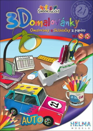 3D omalovánky Auto - neuveden