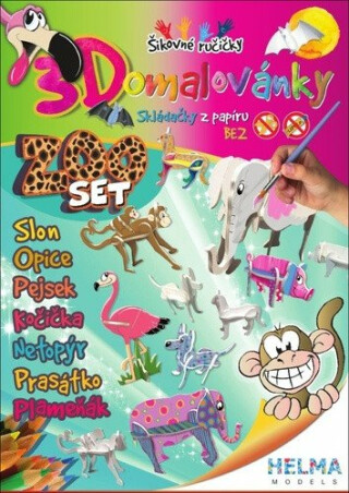 3D omalovánky ZOO - neuveden