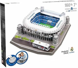 3D Puzzle Nanostad Spain - Santiago Bernabeu fotbalový stadion Real Madrid - neuveden
