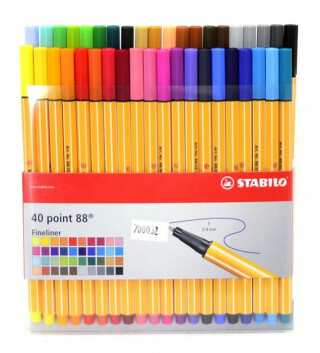 Sada Linerů Stabilo 88 40ks PVC - neuveden