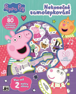 Nekonečné samolepkování Prasátko Peppa - kolektiv autorů