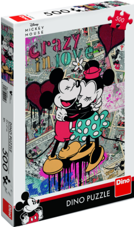 Puzzle Mickey retro 500 dílků - 