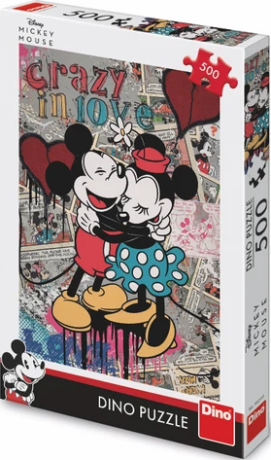 Puzzle Mickey retro 500 dílků - neuveden