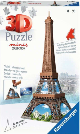 3D Puzzle: Eiffelova věž 54 dílků - 