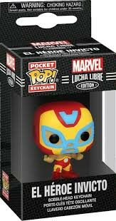 Funko POP Keychain: Marvel Luchadores - Iron Man (klíčenka) - neuveden