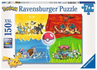 Ravensburger Puzzle - Druhy Pokémonů 150 XXL dílků - 