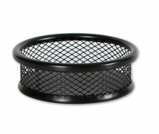 Kalíšek na sponky černý menší - 