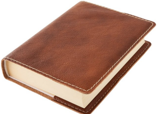 Kožený obal na knihu KLASIK - Měděná (XL) - neuveden