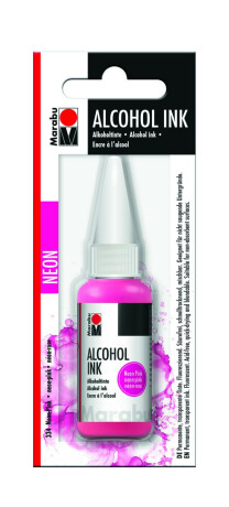 Marabu Alkoholový inkoust - Neonově růžový 20 ml - neuveden